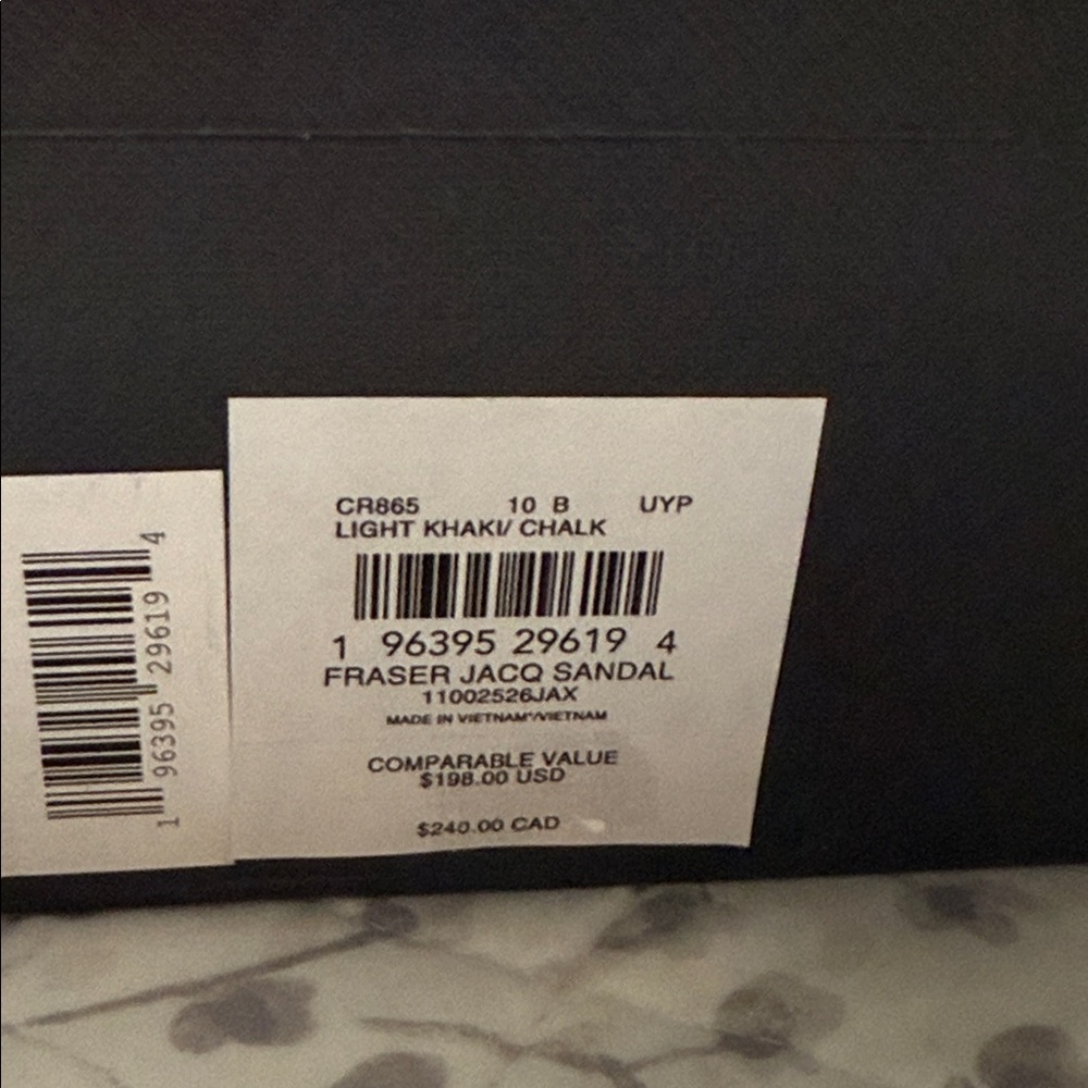 Coach Women's Cream and Tan Fraser Jacq Sandals 10 - Picture 3 of 8